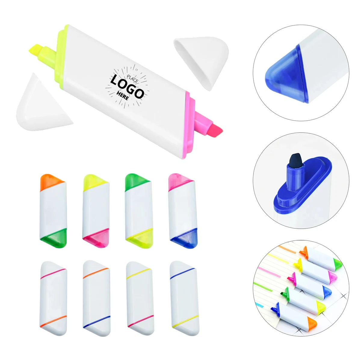 Double Head Quadrilateral Highlighter 1