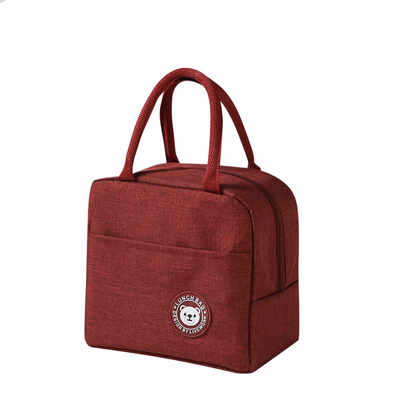 Insulated Cool Thermal Lunch Bag Food Storage Picnic Tote
