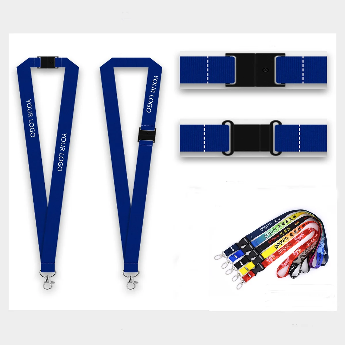 Customizable Color Lanyard 1