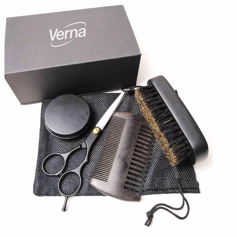 5PCS Men Grooming Beard Care Kit