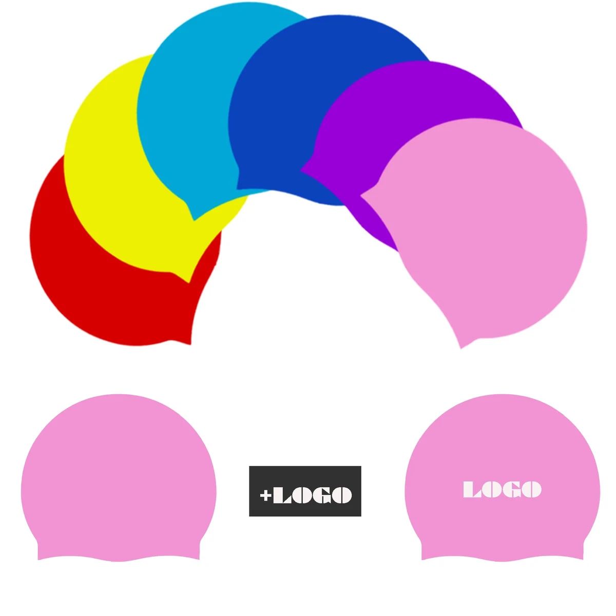 Adult Swimming Cap Silicone MOQ50 1