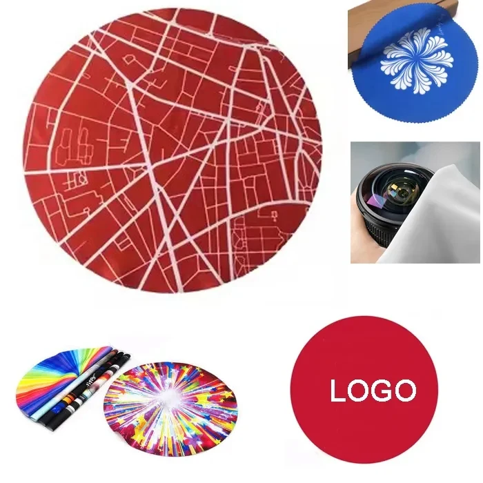 Promotional Round Lens Cloth 1