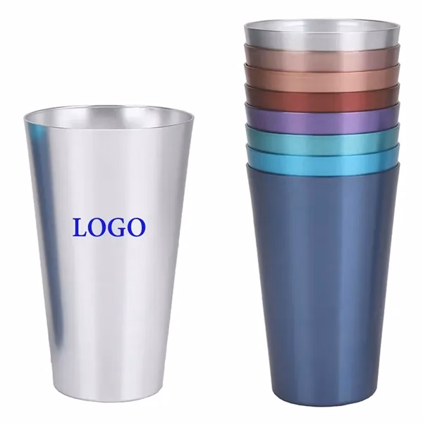 Custom 15 oz Aluminum Insulated Cup with Full Color Print — Premium Bar Giveaway