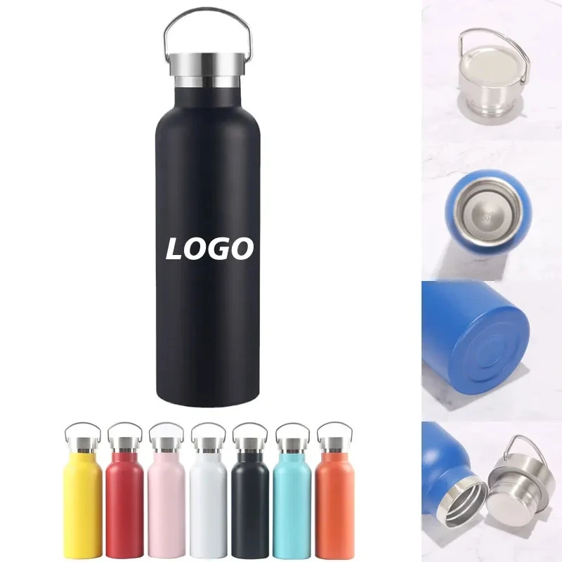 25 oz Stainless Steel Insulated Water Bottle, custom water bottle with logo imprint 1