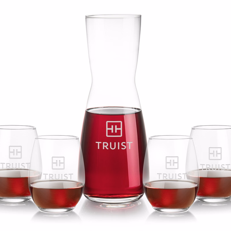 Mason Carafe & Stanford Stemless Wine