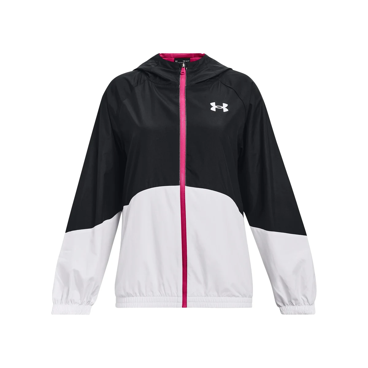 UA Woven Girls' Full-Zip Jacket 1