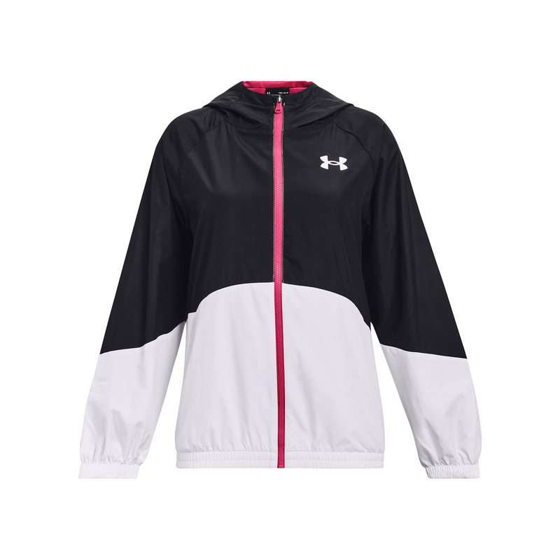 UA Woven Girls' Full-Zip Jacket