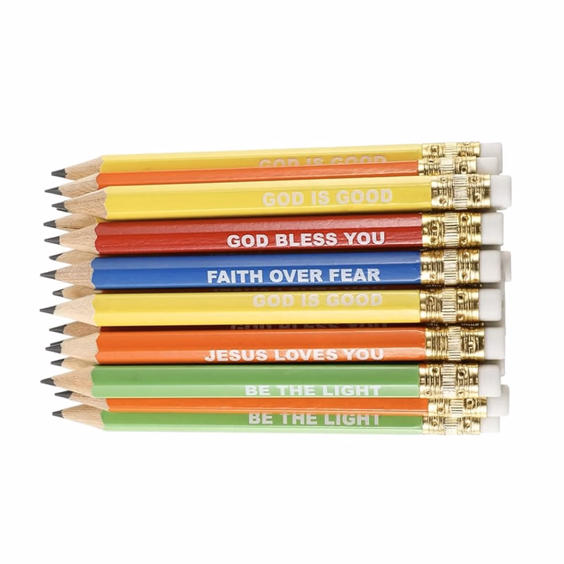 Inspirational Golf Pencils with Erasers