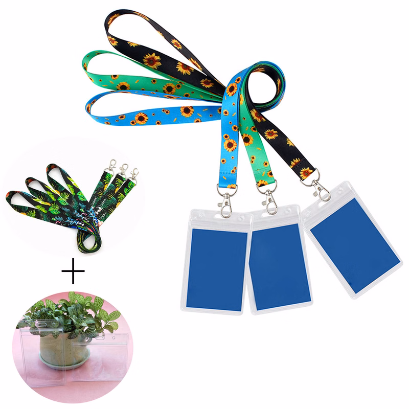 3/4" Lanyard with PVC Card Holder