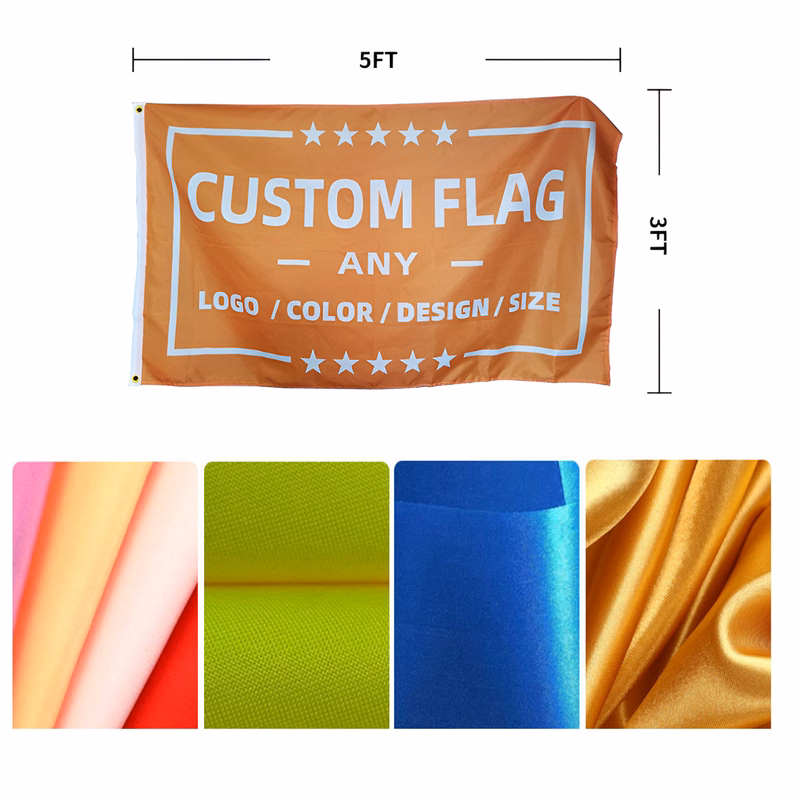 MOQ 10 PCS Versatile Custom 3X5 Ft Flag