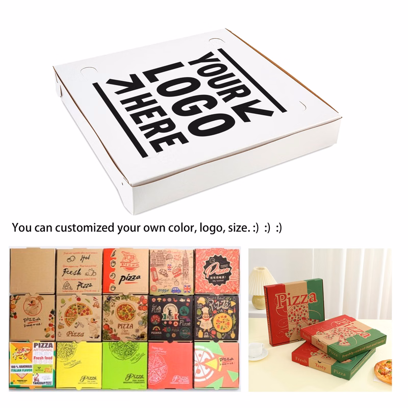 12 inch White Pizza Box 12 5/8" x 12 5/8" x 1 3/4"