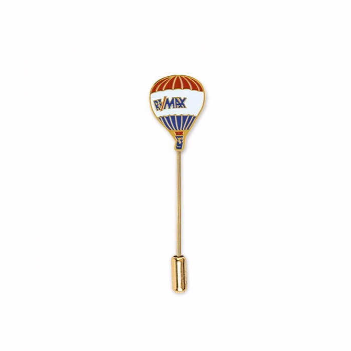 Soft Enamel Lapel Pin (Up to 0.75 in) with Scarf pin