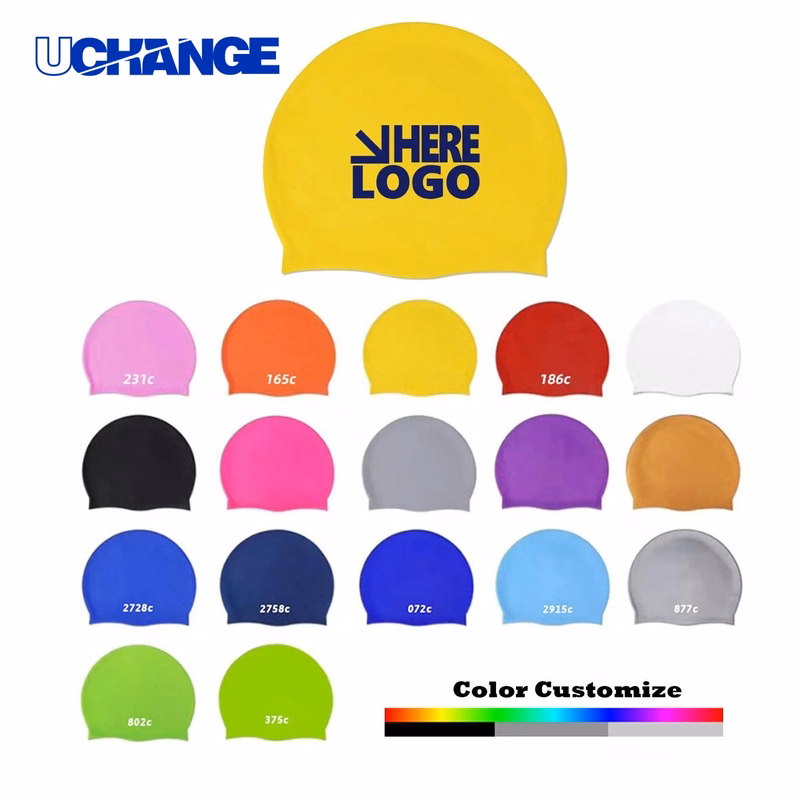 Unisex Silicone Swim Cap