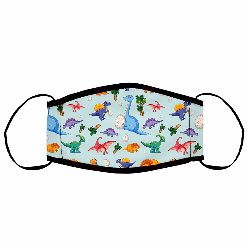 Children's Lined Full Color Fabric Face Mask