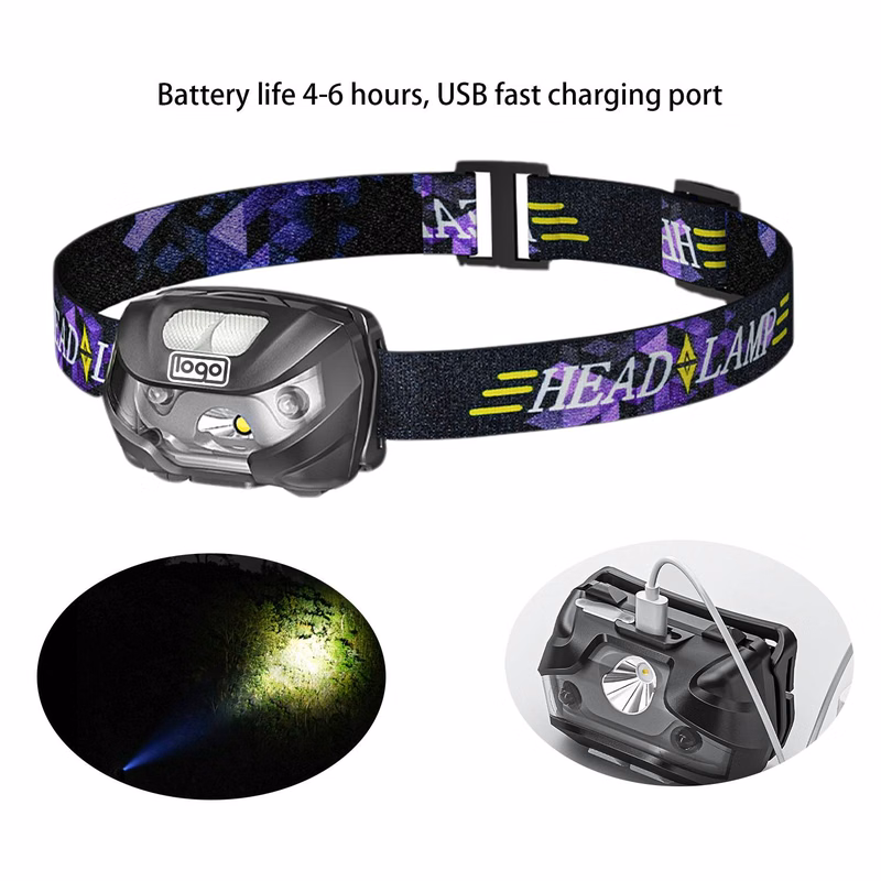 Rechargeable Adjustable Outdoor Head Lamp