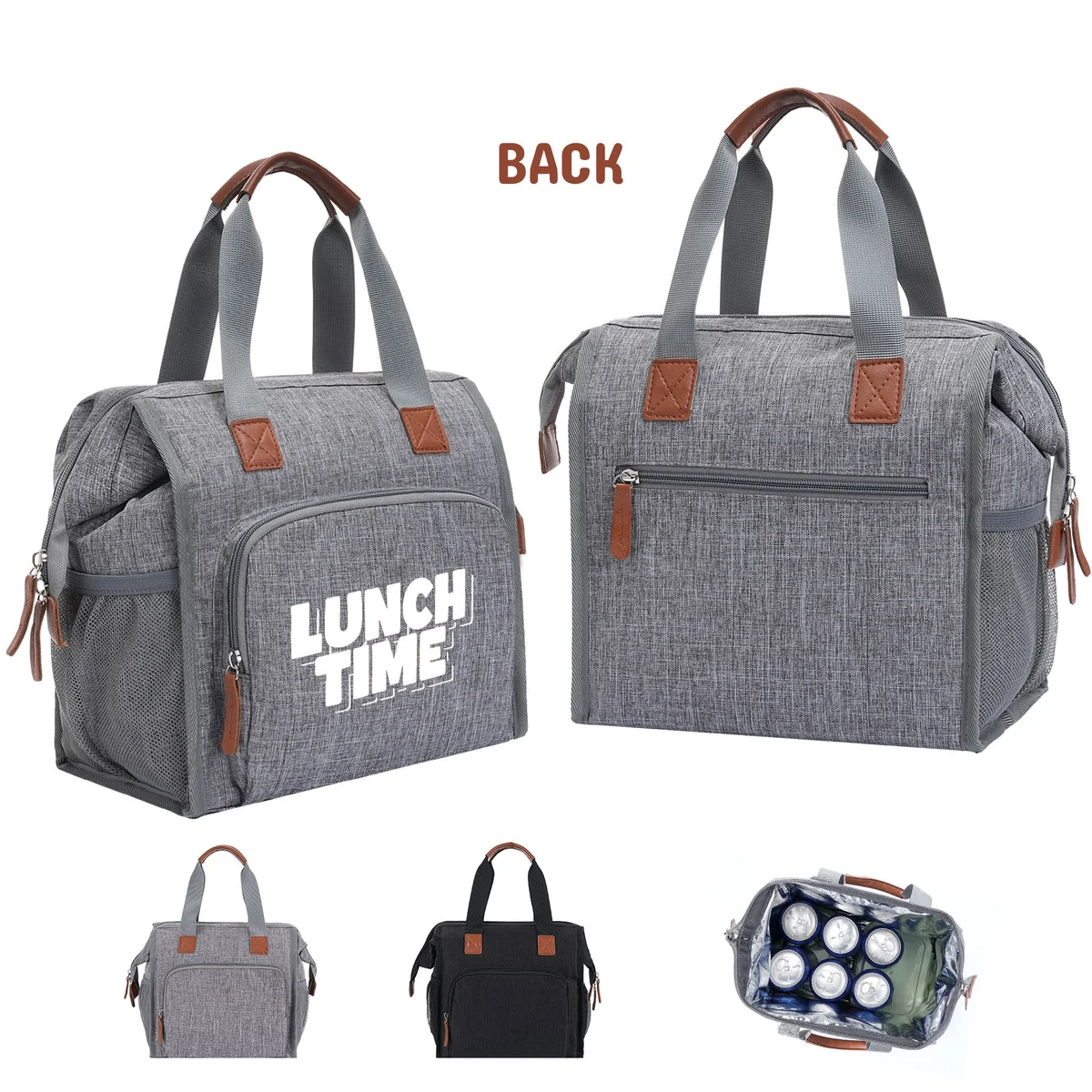 Smile Insulated Lunch Box Cooler Bag 1