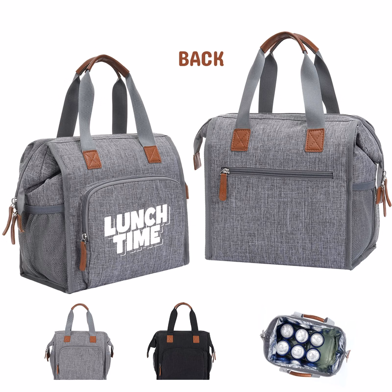 Smile Insulated Lunch Box Cooler Bag