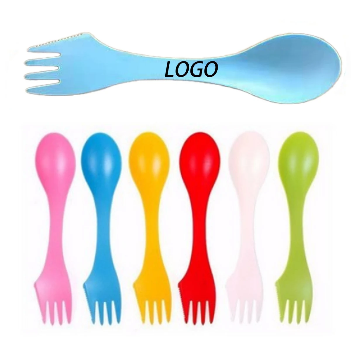 Plastic Sporks 3 In 1 1