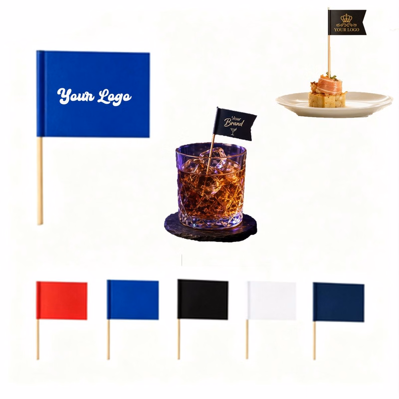 Custom Mini Toothpick Flags for Party Decoration