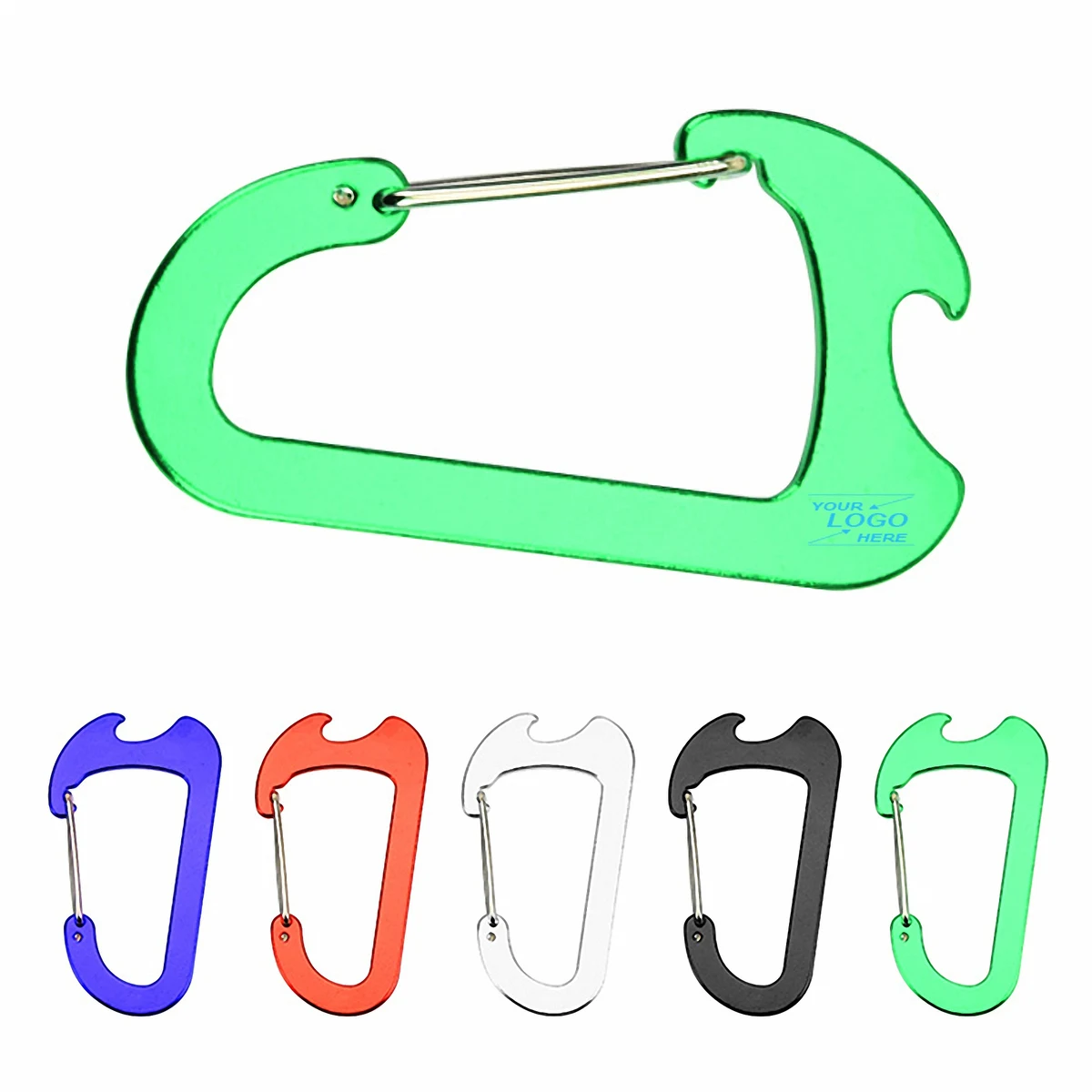 Multifunctional Carabiner Clip with Bottle Opener 1
