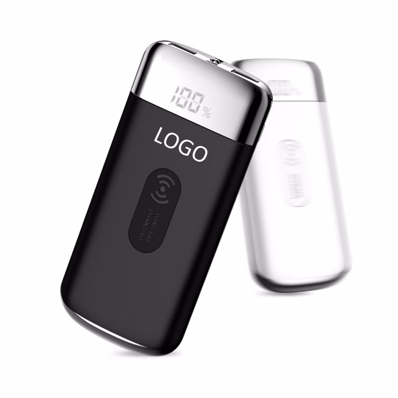 Lightweight mini power bank with light