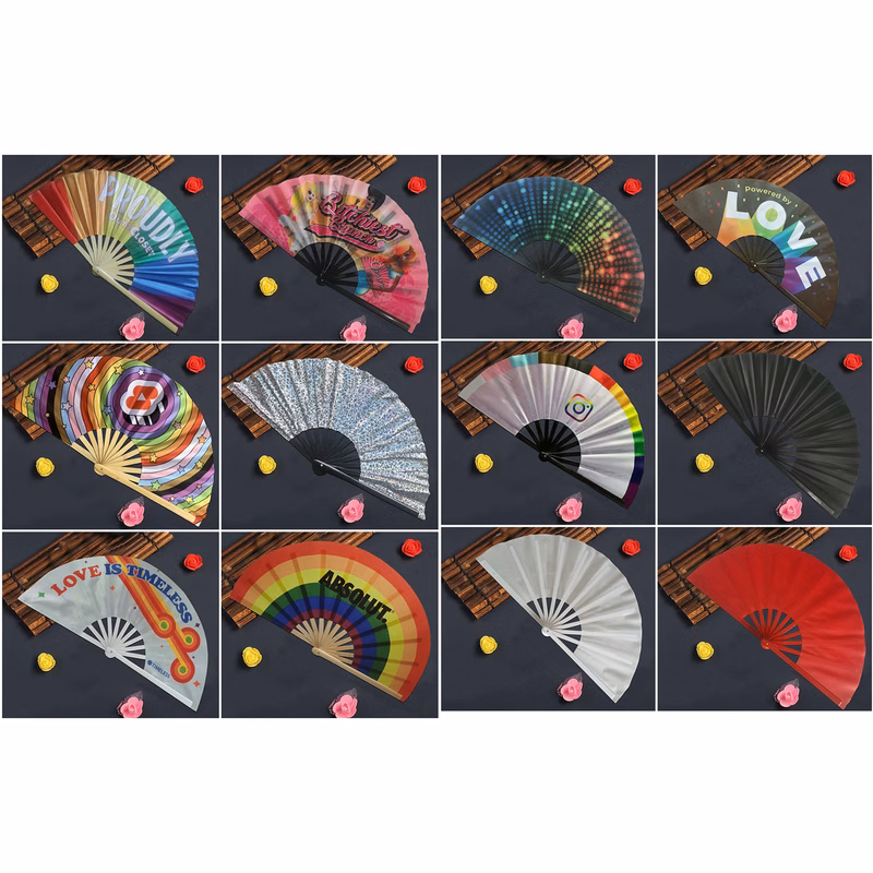 Folding Fan in Hand