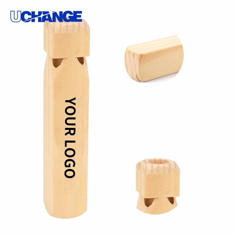 Natural Wood Train Whistle