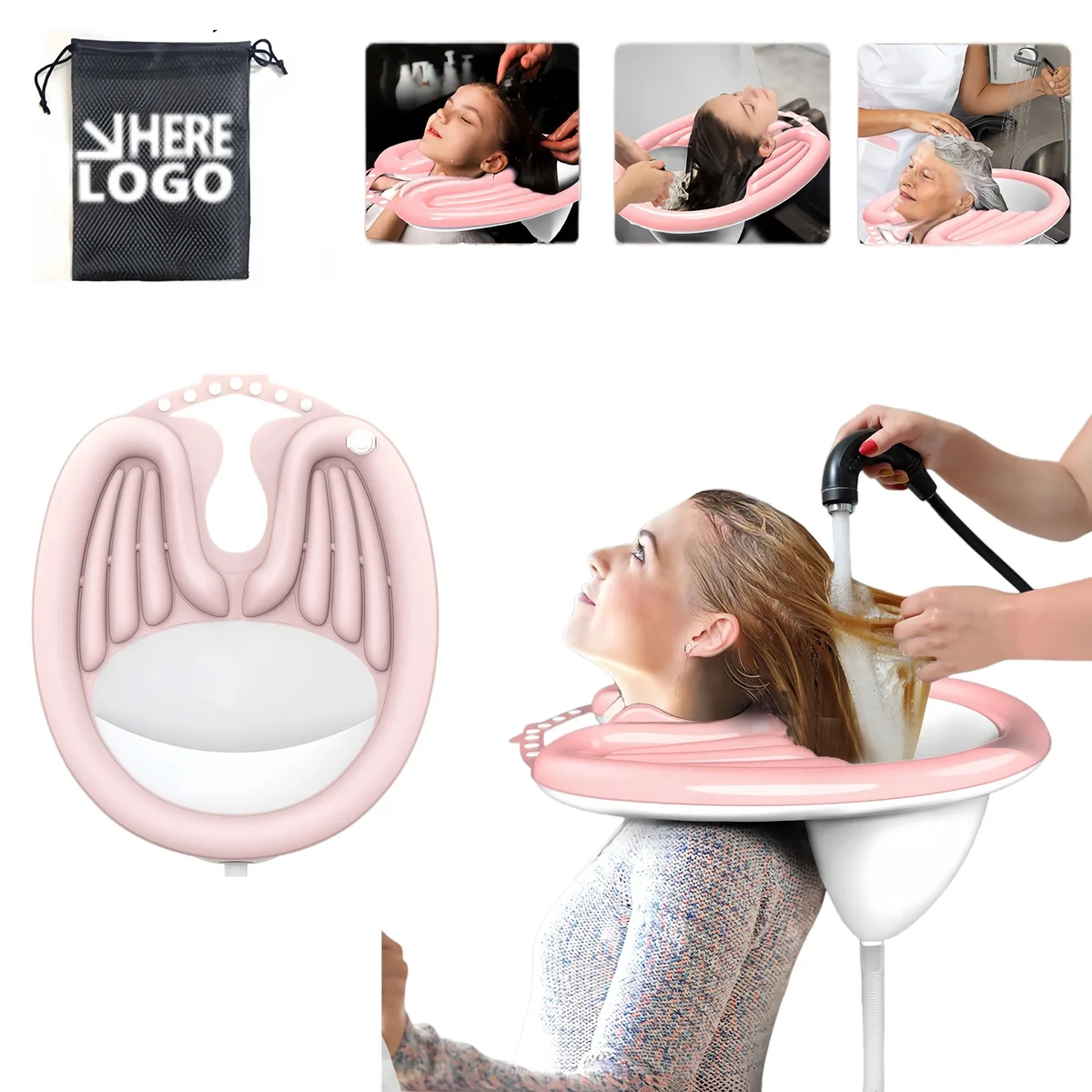 Premium Inflatable Hair Washing Basin For Postpartum Elderly 1