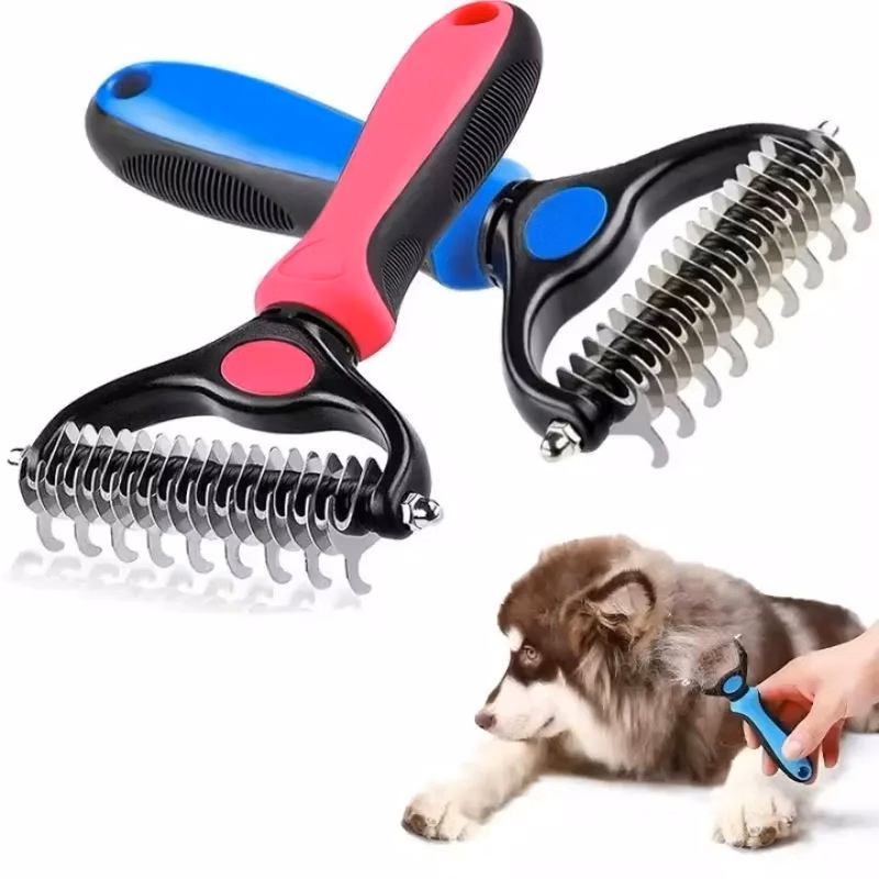 Double Sided Pet Grooming Brush