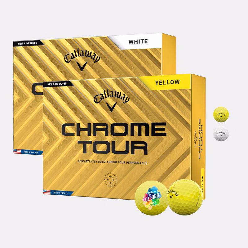 Callaway® 12 Pack Chrome Tour Golf Balls