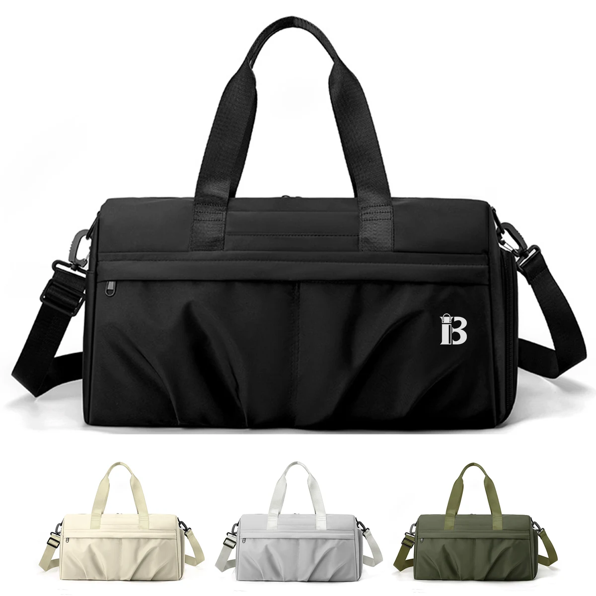 Nylon Waterproof Large Travel Duffle Bag 1