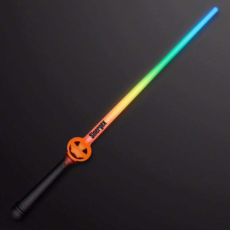 Flashing swords