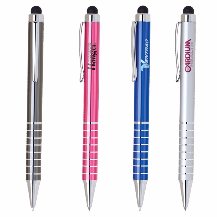 Sharp Stylus Tool with Twist Ballpoint Pen