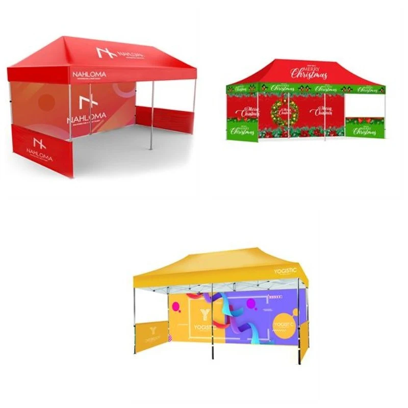 Custom 10' X 20' Trade Show Tent W/ Full Color Canopy 1