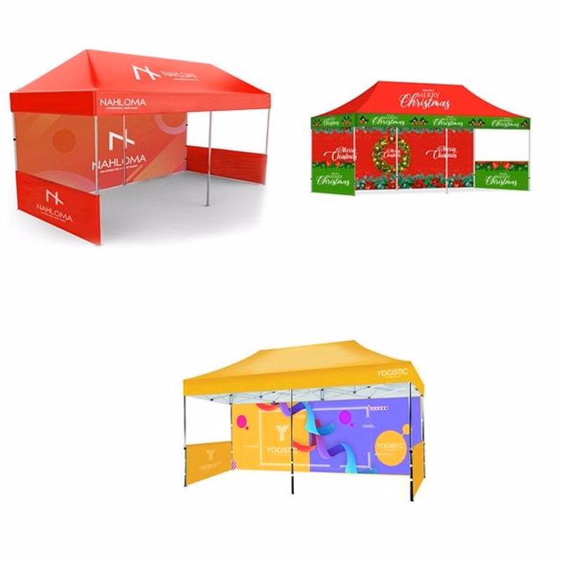 Custom 10' X 20' Trade Show Tent W/ Full Color Canopy