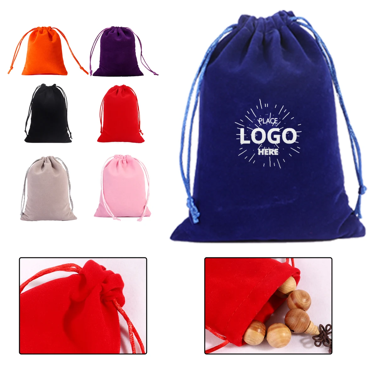 Custom Velvet Bags 1