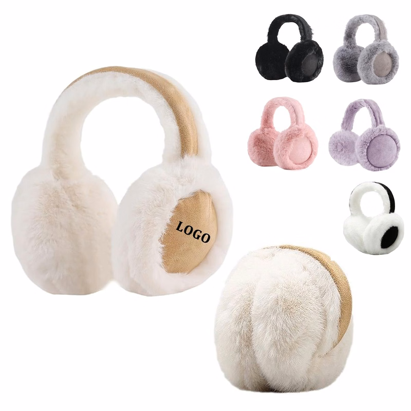 Winter Earmuff Foldable Fluffy Ear Cover