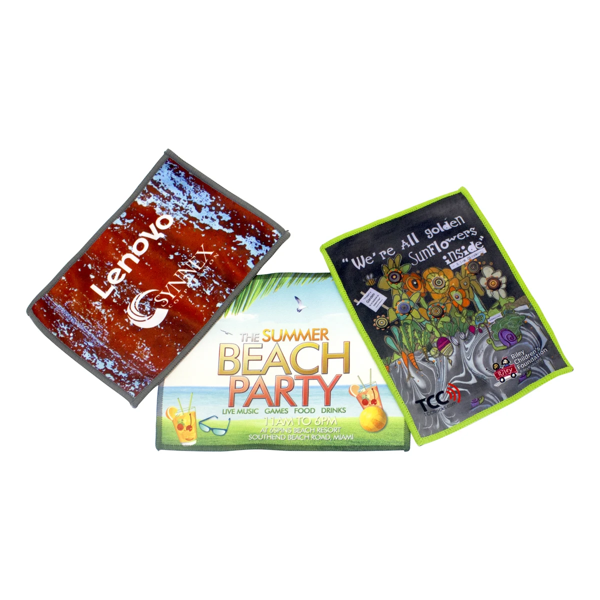 Dual Microfiber Cloth in PVC Pouch 1