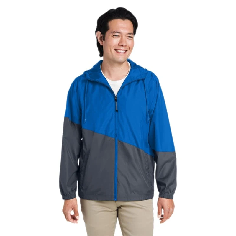 CORE365 Unisex Techno Lite Colorblock Windbreaker 1