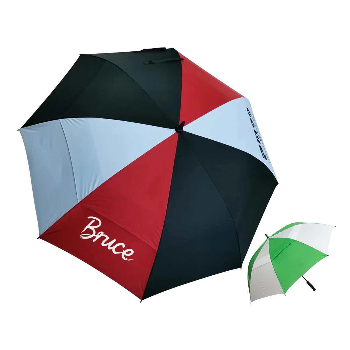 8-Rib Long Handle Windproof Golf Umbrella 1