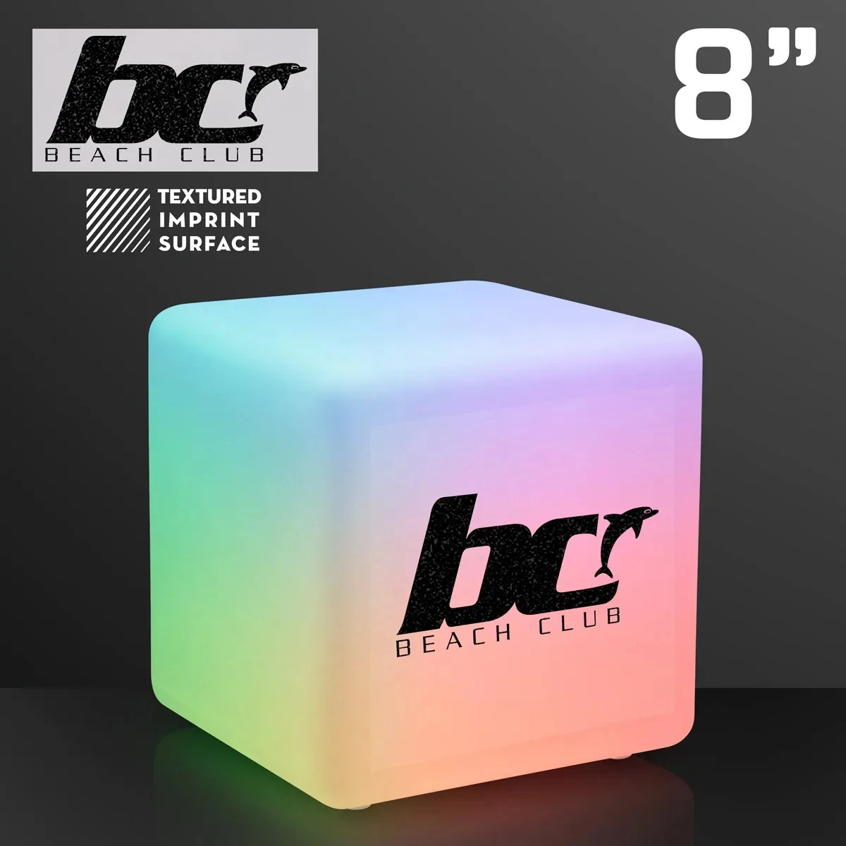 8" Deco Light Cube 1