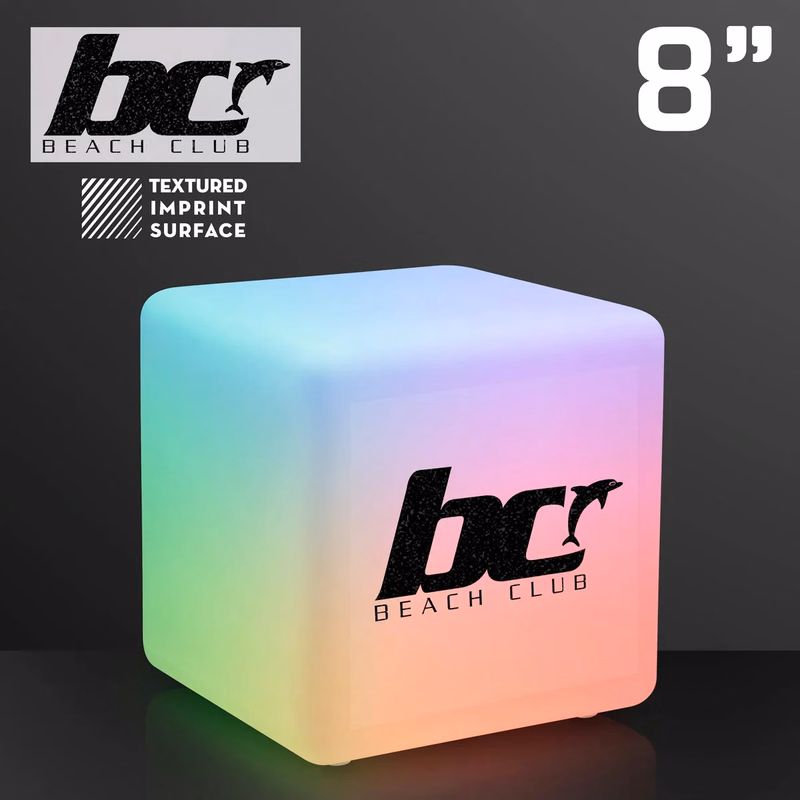 8" Deco Light Cube