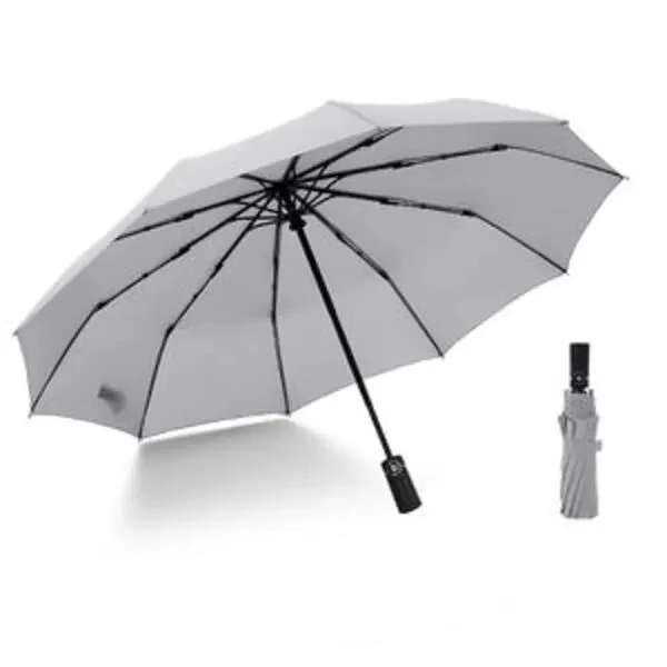 Custom 10K Logo Print 23" Sun Rain Backpack Umbrella 1