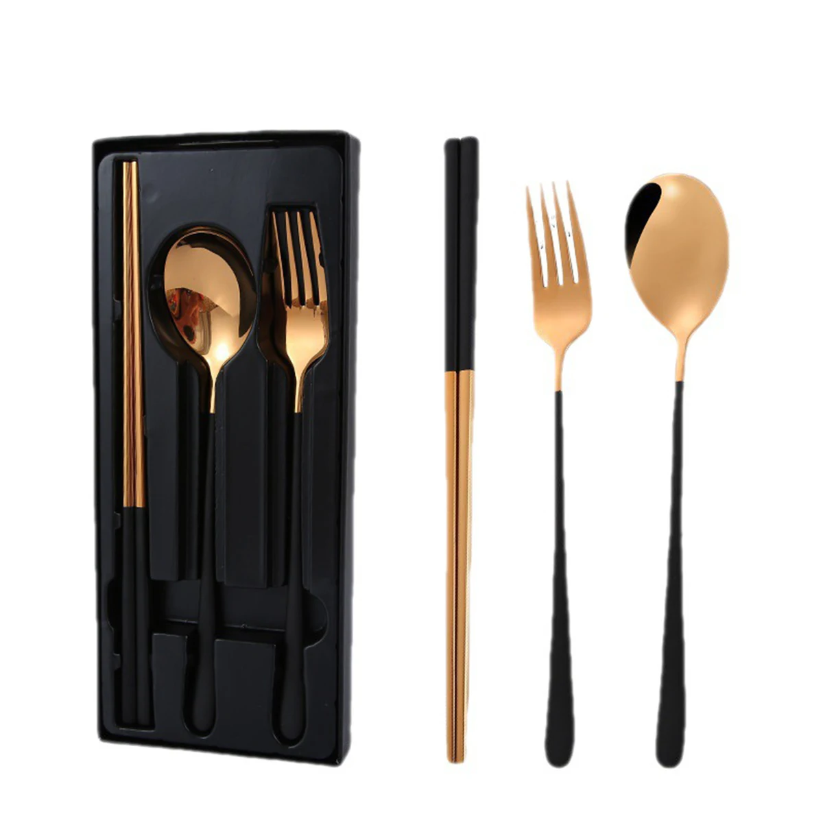 3 PCS Knife Fork And Spoon Set 1