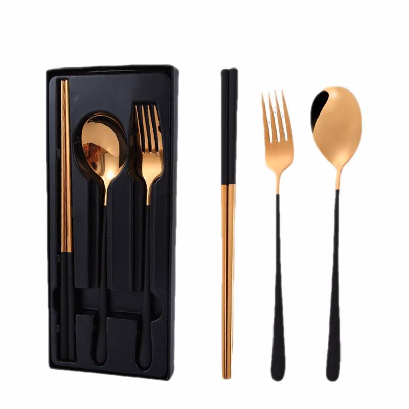 3 PCS Knife Fork And Spoon Set
