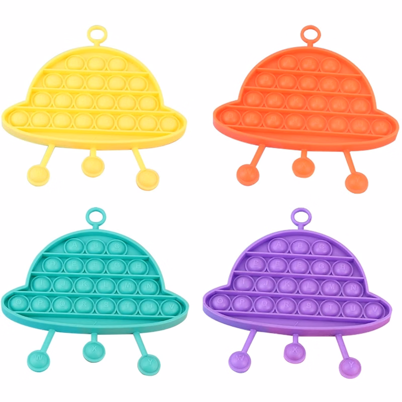 UFO Stress Reliever Silicone Push Pop Bubble Sensory Fidget