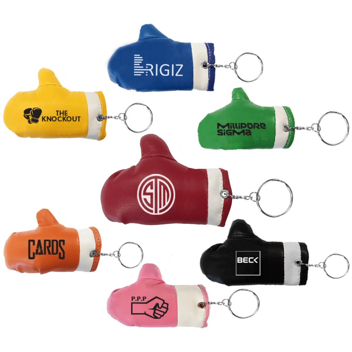 Boxing Glove Keychain - Karate, Martial Arts Sports Promotions 1