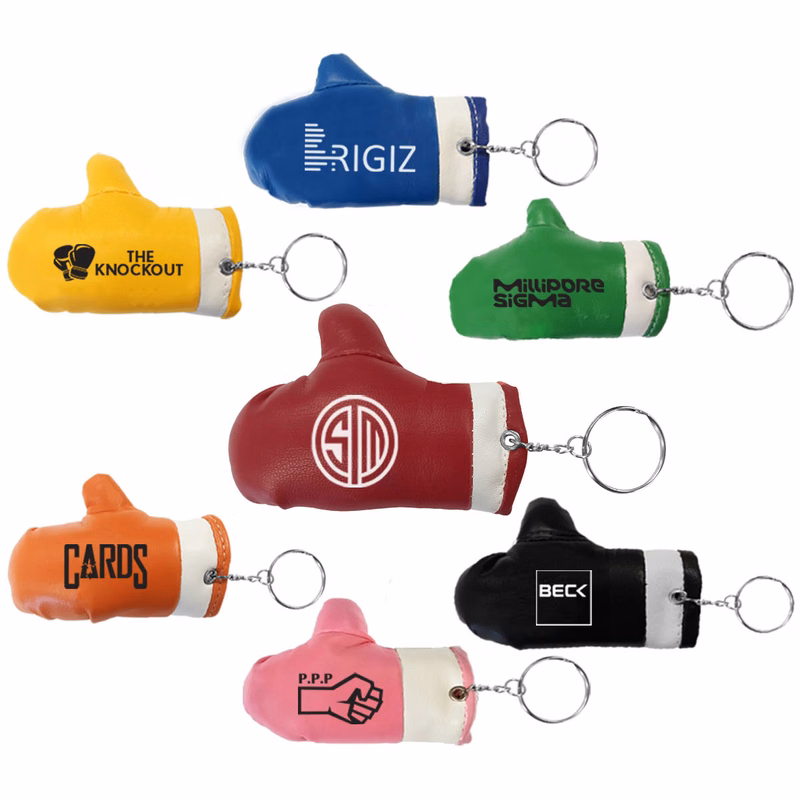 Boxing Glove Keychain - Karate, Martial Arts Sports Promotions