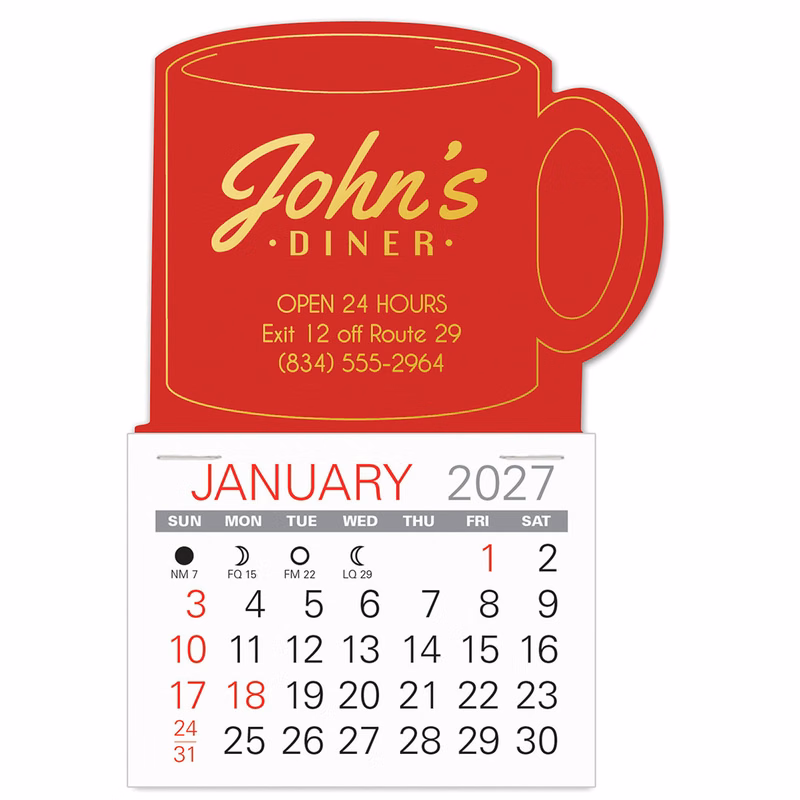 Mug Easy Stick™ Calendar