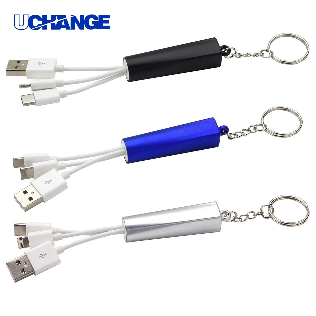 Keychain Charging Cable Portable Emergency Charging Accessory 1